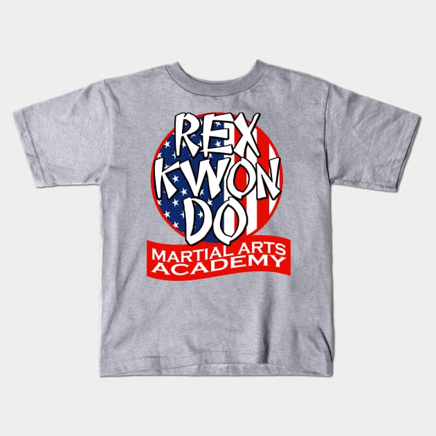 Rex Kwon Do Martial Arts Kids T-Shirt by PopCultureShirts